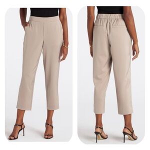 NWT One 5 One L tan satin trouser